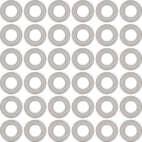 1000 rondelles plates en acier inoxydable 304 M8, accessoires de fixation pour matériel de quincaillerie (1/5)