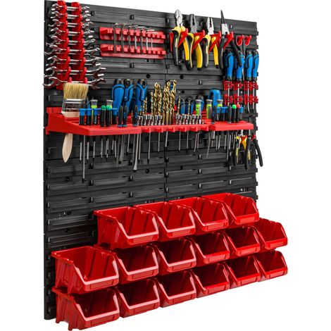 Étagère à outils 78x78 cm pour atelier ou garage (1/5)