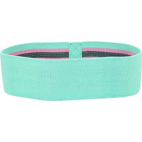 Yoga-Hüftwiderstandsband-Set, tragbares Fitness-Elastikband für Frauen, Kniebeugen-Schlaufe, Bodybuilding, Mintgrün (1/5)