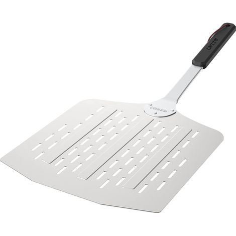 Pala da pizza leggera con fori Cozze® 66x30x30 cm - alluminio (1/5)