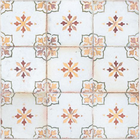 Carrelage Vintage Jaune Emporion 33x33x0,95 cm Selvora - Sol et mur intérieur (vendu par carton de 1,09 m²) - RO'MA CARRELAGE
