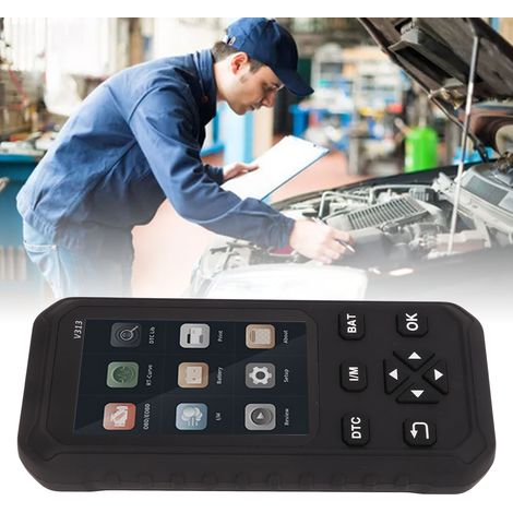 OBD2-Batterietester V313 – Farbbildschirm, 6 Sprachen, Diagnose von Autobatteriefehlern (1/5)