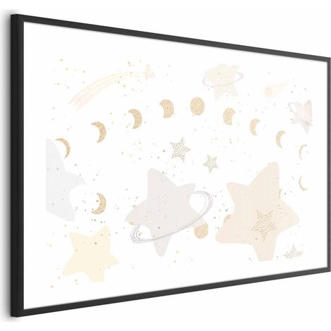 Poster - Luna e stelle (1/4)