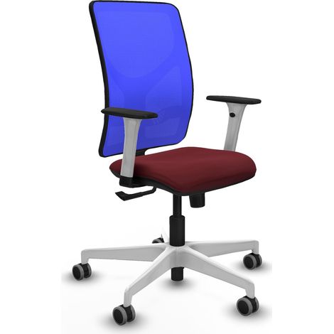 Sedia da ufficio piqueras y crespo Motilla blu pelle sintetica (1/2)
