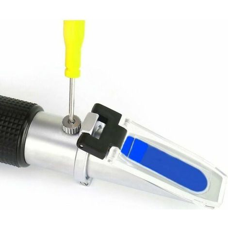 Réfractomètre Antigel 4 en 1, Mesure Éthylène/Propylène Glycol, Eau Refroidissement Lave-Glace AdBlue (1/4)