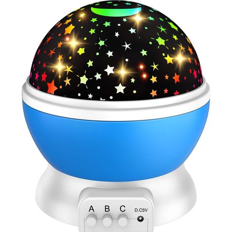 MINKUROW Luz De Noche Estrellada Para Niños - Regalo Y Juguete - Dormitorio/Sala De Estar/Fiesta (1/5)