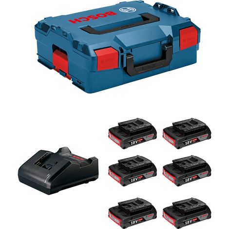 Power Set BOSCH (6 x 2,0 Ah + GAL18V-20 + L-Boxx 136) (1/4)