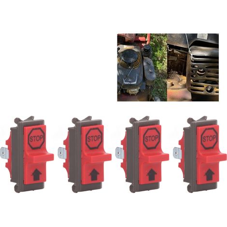 Interrupteur d'arrêt moteur pour tronçonneuse Husqvarna 362, 365, 371, 372 et 372XP (1/5)