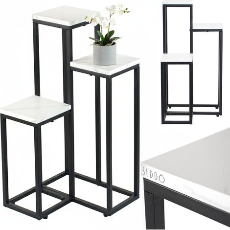 Soporte metálico de varios niveles para macetas, flores, plantas, estante, soporte (1/5)
