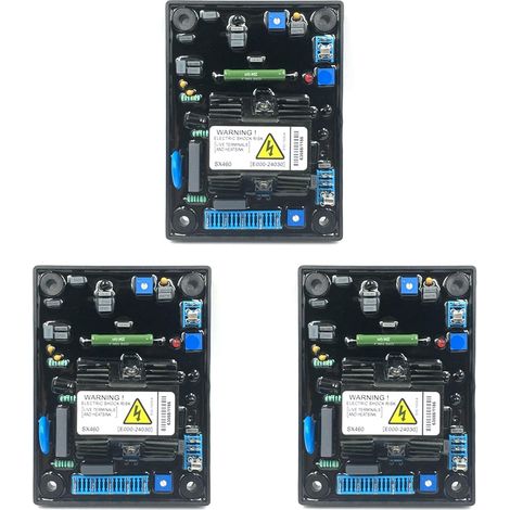 3X RéGulateur de Tension Automatique AVR SX460 pour Stabilisateur de Puissance Du GéNéRateur 12972 (1/5)