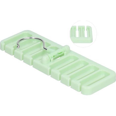 Étagère de rangement multifonctionnelle pour cravates et ceintures, cintre pour placard ou dressing. Organisateur de garde-robe. (1/5)