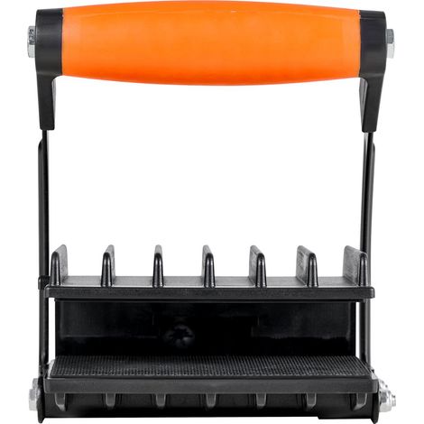 Portoir en contreplaqué, capacité 90,7 kg, outil réglable pour plaques 0-25,4 mm, poignées antidérapantes pour panneaux plastiques, contreplaqué et placoplâtre (1/5)