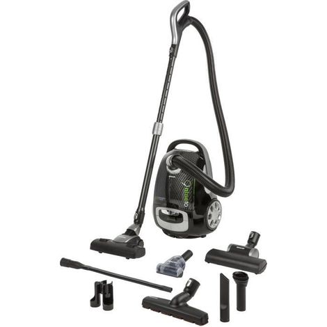 Aspirateur traineau avec sac - SENCOR - SVC 9000BK - 800 W - 69 dB - 4 L - Noir (1/5)