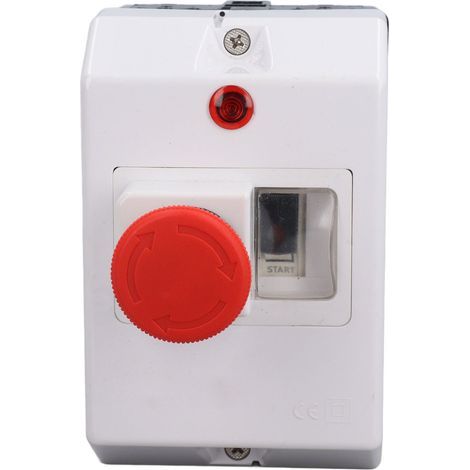 Haofy Protecteur de Moteur IP55 Disjoncteur pour Protection Contre la Surcharge du Moteur et Arrêt d'urgence, sécurisé et Efficace pour Un Usage Industriel (1/5)