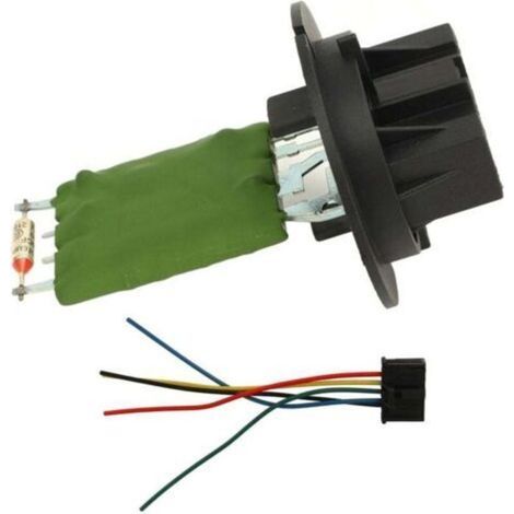 Résistance de chauffage avec faisceau électrique – Remplacement pour Peugeot 206/307, Citroën C3/Xsara Picasso – Matériau ABS - 6450JP (1/5)