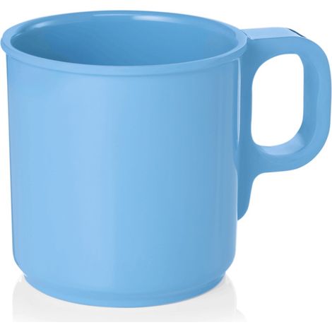 Gobelet mélamine 250 ml Ø 7,5 cm bleu lot de 12 - Was Germany (1/2)