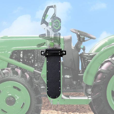Support tronçonneuse tracteur Ouverture latérale 5,9kgUniversel. Convient à toutes les tailles de scies,Fixation ATV/Camion, Fourreau de scie, Anti-vibration,Transportable,Toutes dimensions. (1/5)
