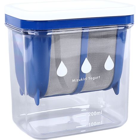 Filtre à yaourt grande capacité, séparateur de lactosérum en acier inoxydable AS résine, filtration efficace (1/5)