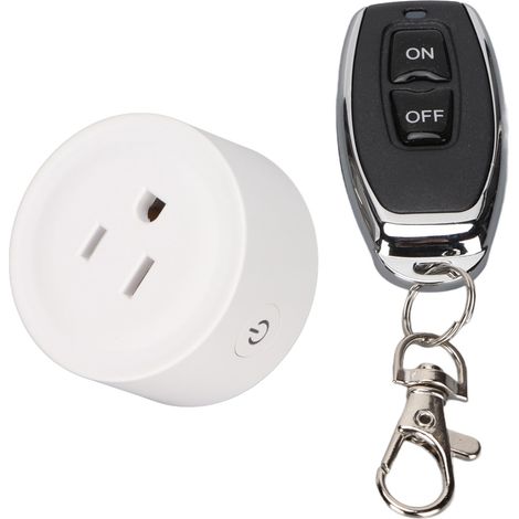 Prise Intelligente sans Fil 433MHz avec Télécommande pour Appareils Électriques, Prise US 100‑240V (1/5)