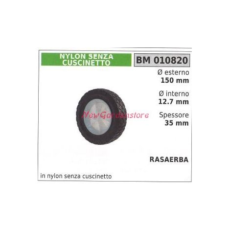 Ruota rasaerba tagliaerba tosaerba NEW GARDEN STORE 010820