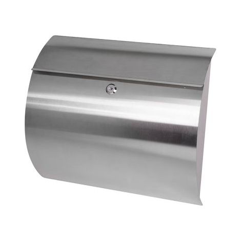 Briefkasten HARPER 375x105x330 mm, Post, Edelstahl