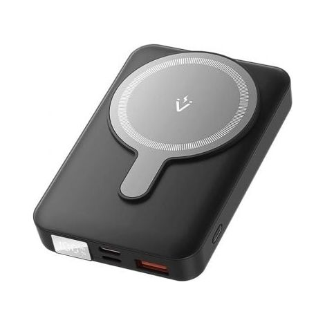 Powerbank 10000mAh Vention FHTB0/ 22.5W/ Wireless/ Negro