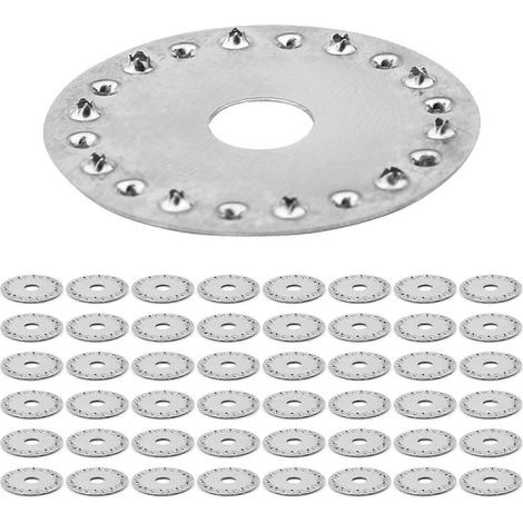 50 rondelles d'entretoise de mise à la terre pour panneaux solaires photovoltaïques, 34 x 34 mm (1/5)