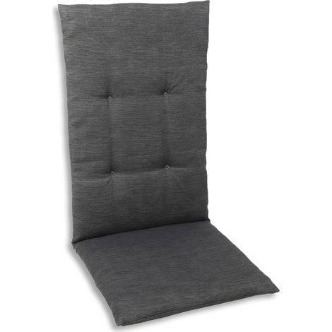 GO-DE Hochlehner-Auflage 118 cm x 48 cm x 5 cm, grau Auflagen & Hussen (1/3)