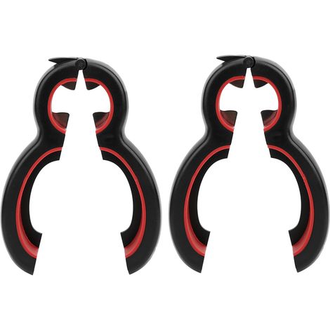 2Pcs 6‑In‑1 Can Opener Simple Multifunctional Bottle Opener Kitchen Handheld Gadgets (1/5)