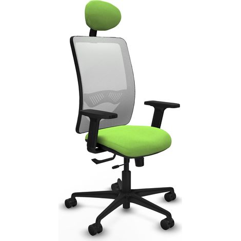 Silla de oficina piqueras y crespo Zulema negro espuma duradera (1/2)