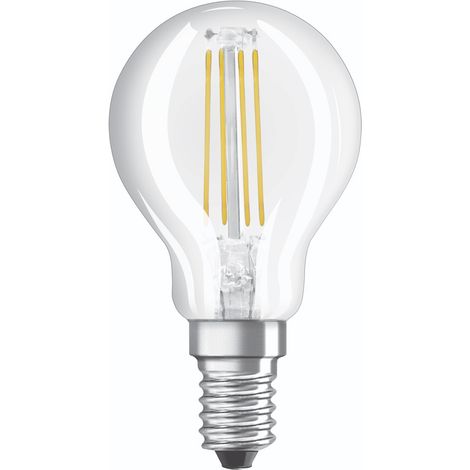 OSRAM Ampoule LED THREE STEP DIM CLASSIC P Culot: E14 Blanc chaud 2700 K 4 W équivalent à 40 W