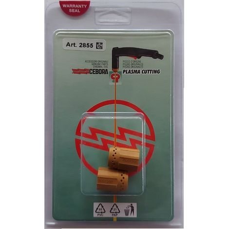 CEBORA DIFFUSORE RICAMBIO 2855 PER TORCIA CP 70C MAR DIFFUSORI CONFEZIONE 2 PZ (1/4)