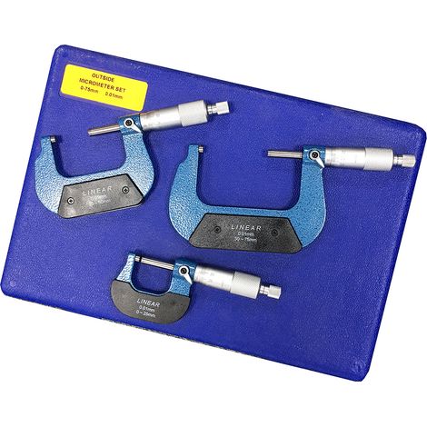Micromètre Extérieur RS PRO NaN 75mm ( Prix pour 1 )
