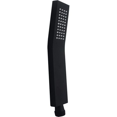ZOLGINAH Pommeau de douche à main en laiton Pommeau de douche carré haute pression d'eau Pommeau de douche à fonction unique de luxe Pommeau de douche en silicone (1/5)