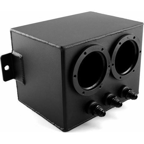 Zusätzlicher Kraftstofftank für Pkw, universeller schwarzer 4-Liter-Kraftstoff-Ausgleichsbehälter für Rennwagen, Aluminiumkanister, Werkzeug zum Nachfüllen (1/5)