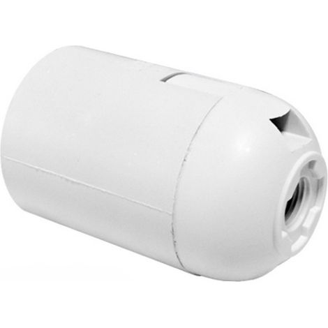 Alcapower Blister 10 Pezzi Portalampada E27 in PET Ritardante di Fiamma Bianco, Contatti in Rame, Tensione Massima 250V, Corrente Massima 2A (1/2)