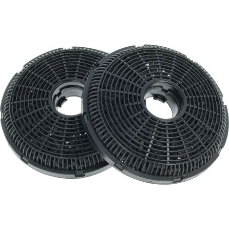 vhbw 2x Filtro a carboni attivi sostituisce Silverline AF110 per cappe aspiranti