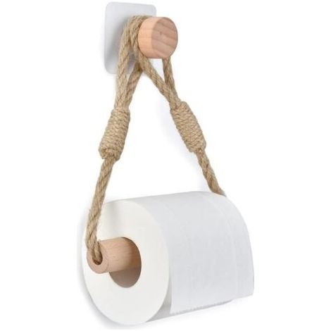 Porte papier toilette sans perçage Porte serviette vintage (1/5)