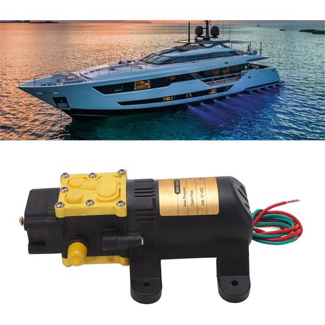 Pulvérisateur à pompe à membrane miniature électrique 12 V, pompe à eau haute pression, pulvérisateur électrique, pompe à membrane auto-amorçante 2-3 A (1/5)
