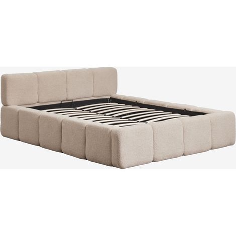 Cama con canapé abatible tapizada Jolcem SKLUM 160 x 200 cm (1/5)