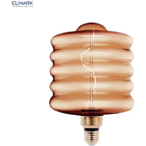 LAMPADA VINTAGE DIM.LED 8W E27 2000K D200, ORO