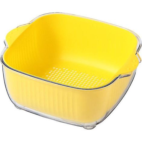1 panier à linge de cuisine à double compartiment (1/3)