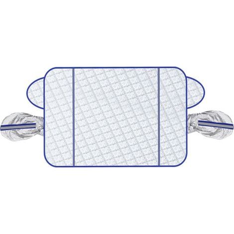 Pare-Brise Couverture de Voiture Imperméable Repliable avec Magnétiques Protection pour Pare-Soleil Anti Givre Pare-Brise Avant pour Voiture Anti UV Pluie et Neige 145105cm (1/4)