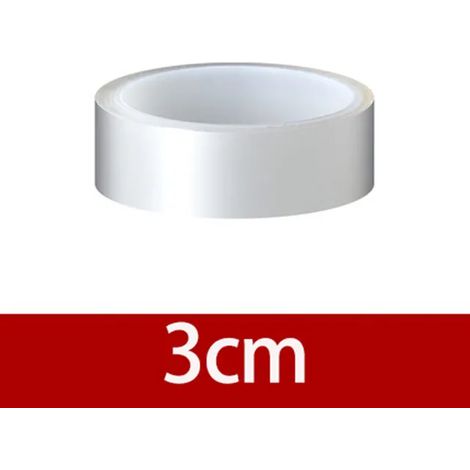 (10 m - 3 cm) Film protecteur pour voiture, autocollant de protection des bords de porte, anti-rayures, transparent, universel, autocollant pour seuil de porte. (1/5)
