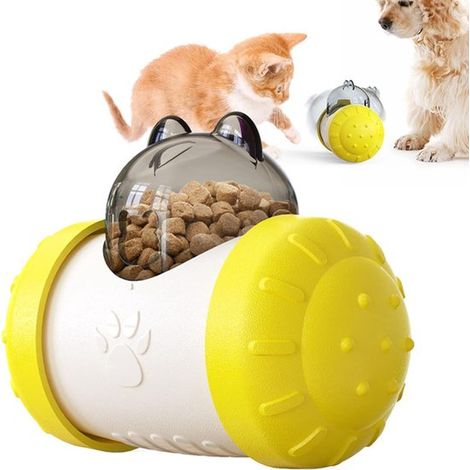 Ciotola rompicapo per gatti per mangiare lentamente, ciotola anti-eccesso di cibo, gioco per l'alimentazione del gatto (1/5)