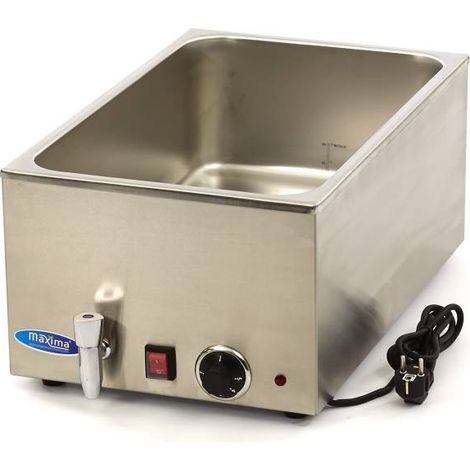 Bain-Marie - avec robinet - ensemble excl 1/1 GN - électrique - Maxima
