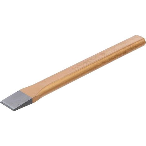 Burin Plat 25 x 250 mm - Acier Trempé - Précision et Robustesse pour Travaux de Démolition, Pro - D-Work (1/5)