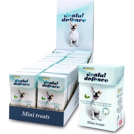 Snack Dental Defence Treat Te verde 20 confezioni da 35 g cad.