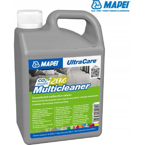Mapei Ultracare Multicleaner 1L per la rimozione dei residui di malta cementizia
