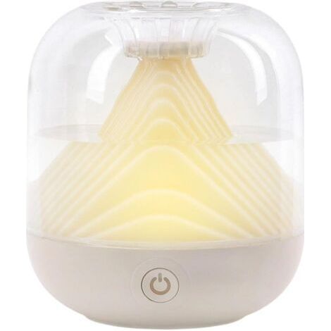 Humidificateur de brume rechargeable USB avec veilleuse pour dormir, diffuseur d'arômes de grande capacité pour salon, chambre à coucher, humidificateur à brume fraîche (1/5)